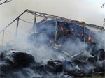 Prio 1 Brand Industrie Agrarisch Fabricage Opslaggeb NB Grote Brand Foarwei Kollumerzwaag
